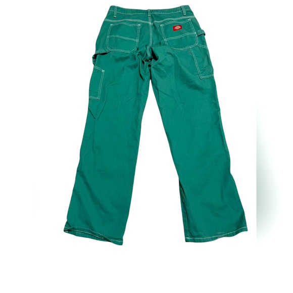 ❤️Dickies Duck carpenter pants in Green Wide-Leg Pants - Picture 4 of 7